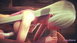 Nanatsu no Taizai Hentai - Elizabeth xuclar i penetrat